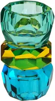 Werner Voss kandelaar glas crystal 6x10.5cm multi kopen?