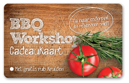 BBQ Workshop Cadeaukaart