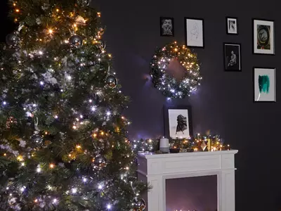 Zoveel meter kerstverlichting moet er in een kerstboom!