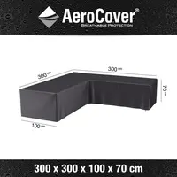 AeroCover hoeksethoes lage rug 300x300x100x70cm kopen?