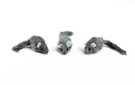 Beeztees muis pluche 5cm grijs kopen?