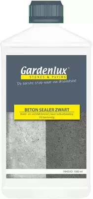 Gardenlux Beton sealer zwart  Zwarte betonsealer   - afbeelding 1