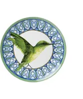Heinen Delfts Blauw wandbord keramiek mandala kolibrie 20cm delfts blauw kopen?