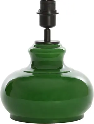 Light & Living lampvoet glas verde 23x28.5cm groen - afbeelding 1