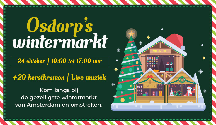 24 oktober: Wintermarkt!