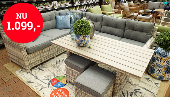 Tierra Artico wickerset nu 1099,-