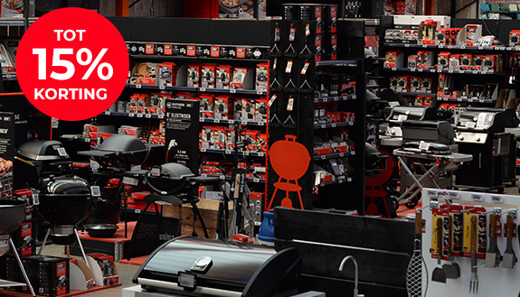 -15% op barbecue accessoires