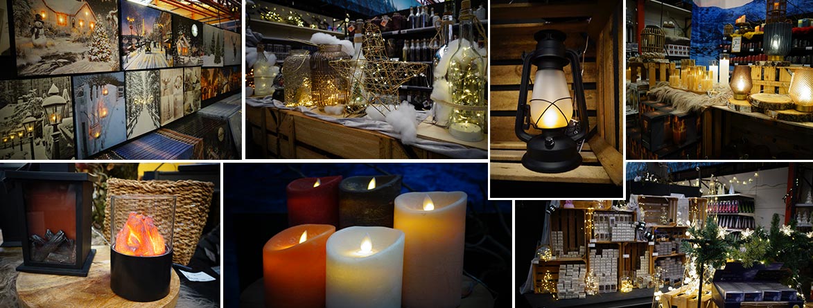 Kerstverlichting voor binnen bij tuincentrum Osdorp