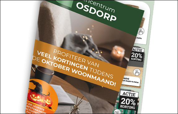 Woonmaand bij tuincentrum Osdorp, lees de nieuwe folder!