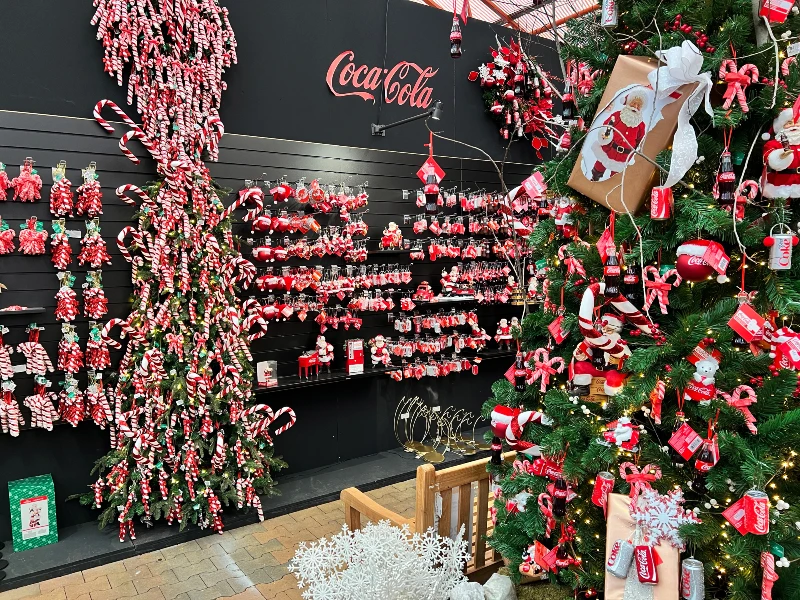 Kurt S. Adler Coca Cola kerstballen en ornamenten