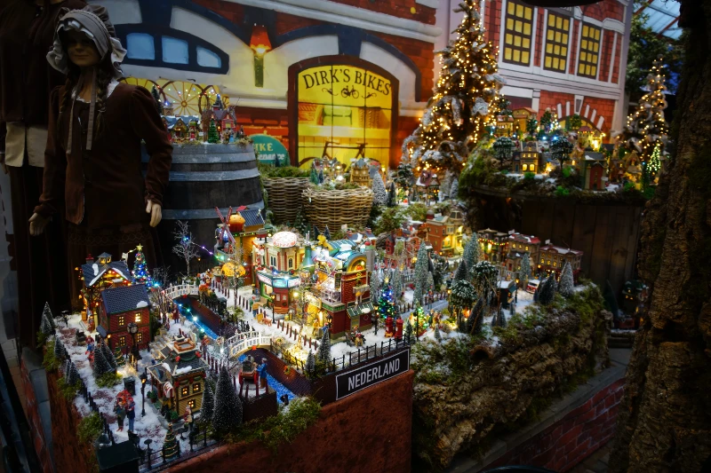 Lemax kerstdorp tuincentrum Osdorp 2024