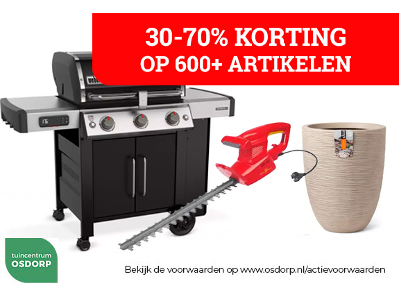 30-70% korting op 600+ artikelen