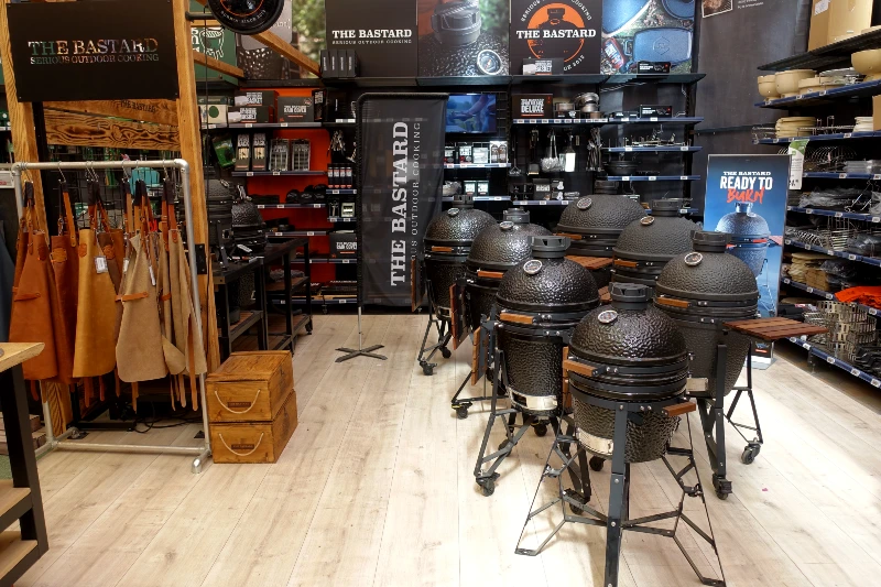 The Bastard kamado barbecues bij tuincentrum Osdorp Amsterdam
