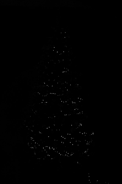 20 meter micro cluster kerstverlichting in een kerstboom van 180 centimeter