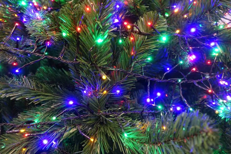 Voorbeeld muti color LED kerstverlichitng