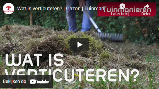 Wat is verticuteren? Tuinmanieren