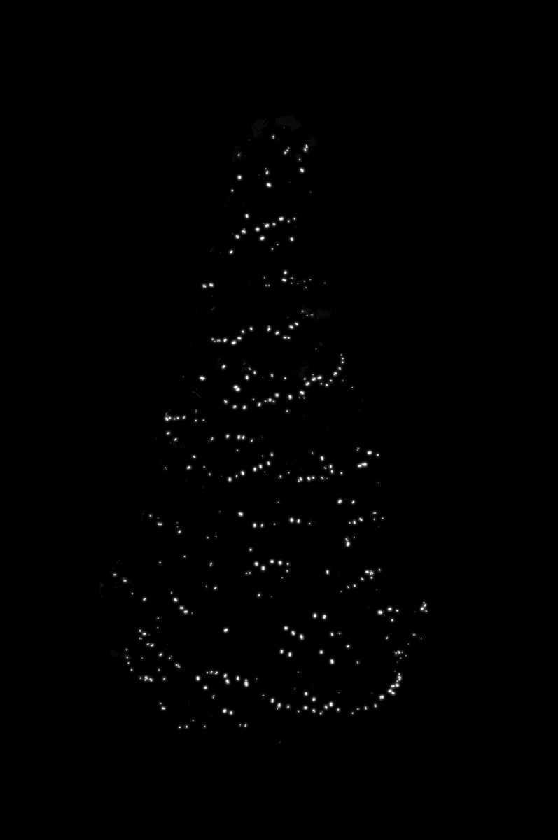 Daar angst belasting Zoveel meter kerstverlichting moet er in een kerstboom!
