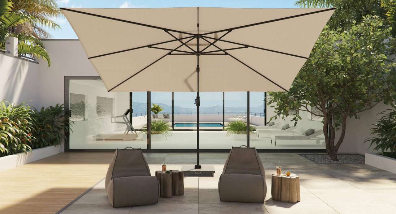 Platinum parasol voordelig