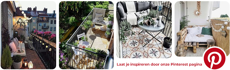 Laat je inspireren door mooi betegelde balkons op Pinterest