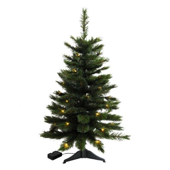 Own Tree Siberian tafelboom met ingebouwde LED kerstverlichting