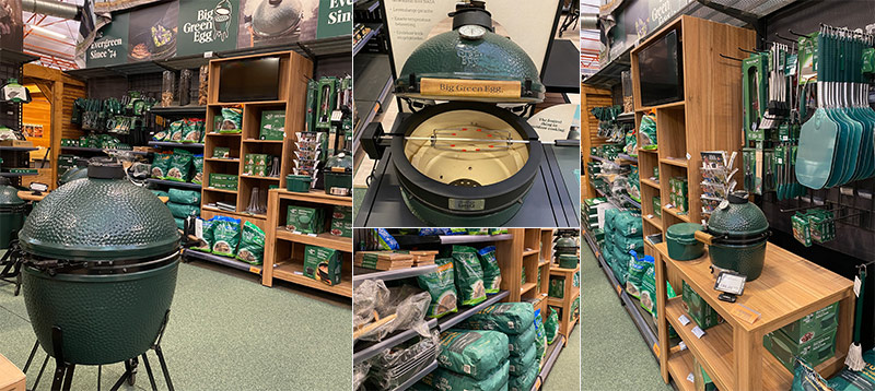 Big Green Egg Barbecues bij tuincentrum Osdorp in Amsterdam