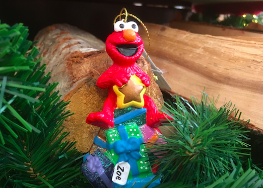 elmo in de kerstboom tuincentrum osdorp