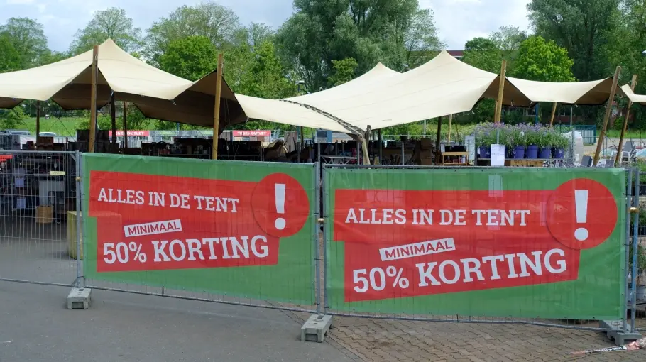 Alles in de tent minimaal -50%