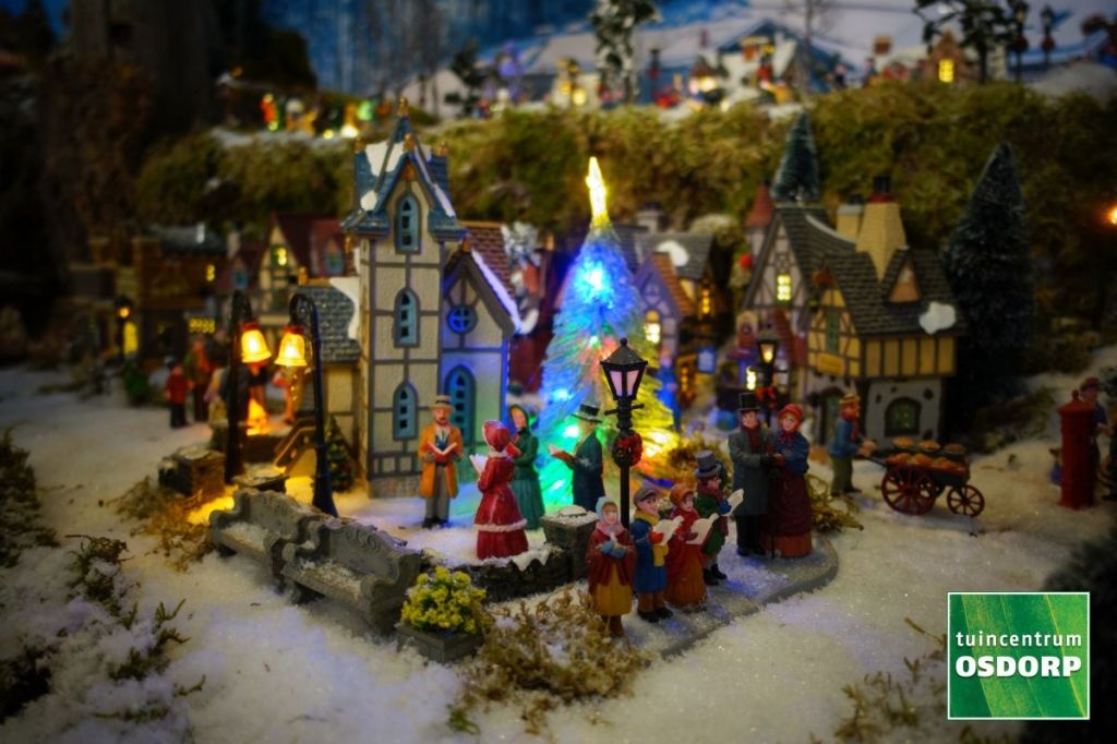 Het kerstdorp bij tuincentrum Osdorp in 2018 Het kerstdorp bij tuincentrum Osdorp in 2018