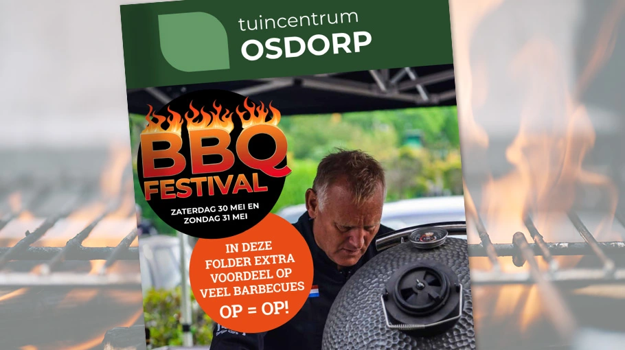 De nieuwe barbecuefolder
