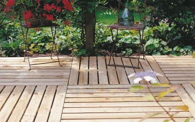 De mooiste houten tegels voor een dakterras of balkon