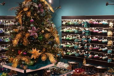 Peacock kersttrend kerstshow 2024