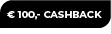 100 cashback onder
