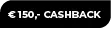 150 cashback onder