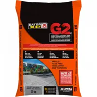 20 kg Gator XP G2 polymeerzand Antraciet - afbeelding 1