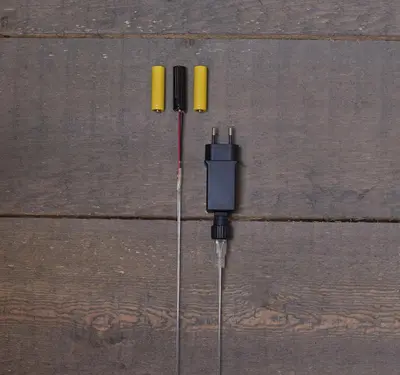 3xaaa trafo 4,5v 4meter snoer ip20 - afbeelding 3