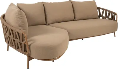 4 Seasons Outdoor bank-bank loungeset biarritz amber - afbeelding 2