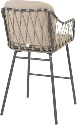 4 Seasons Outdoor barstoel prego antraciet - afbeelding 2