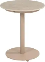 4 Seasons Outdoor bijzettafel boaz ceramic 45x55cm latte - afbeelding 1