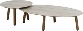 4 Seasons Outdoor bijzettafel salute 60x35cm amber - afbeelding 2