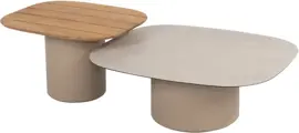 4 Seasons Outdoor bijzettafel set demi latte - afbeelding 1