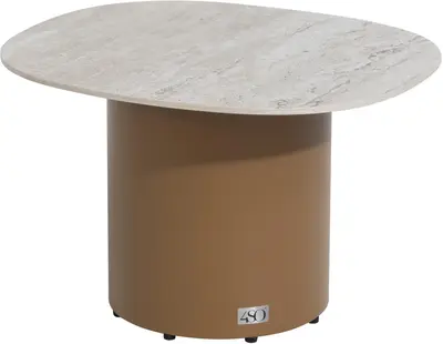 4 Seasons Outdoor bijzettafel set sofie 60x50x35cm amber - afbeelding 1