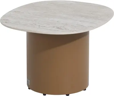 4 Seasons Outdoor bijzettafel set sofie 70x80x30cm amber - afbeelding 1