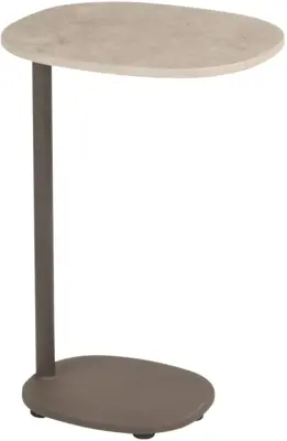 4 Seasons Outdoor bijzettafel sofie ceramic 35x30x50cm terre - afbeelding 1