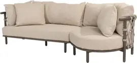 4 Seasons Outdoor chaise loungebank ezra 2-zits terre - afbeelding 1