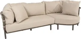 4 Seasons Outdoor chaise loungebank ezra 2-zits terre - afbeelding 2