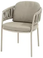 4 Seasons Outdoor dining tuinstoel calma latte - afbeelding 1