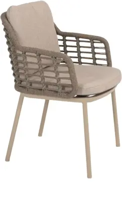 4 Seasons Outdoor dining tuinstoel puglia latte - afbeelding 4