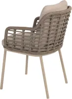 4 Seasons Outdoor dining tuinstoel puglia latte - afbeelding 2