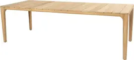 4 Seasons Outdoor dining tuintafel liam 240x100x75cm teak - afbeelding 1