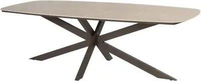 4 Seasons Outdoor dining tuintafel prado ceramic 240x105x75cm terre - afbeelding 1